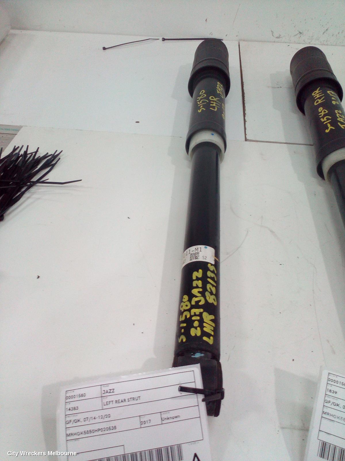 HONDA JAZZ LEFT REAR STRUT, ***USE SHOCK ABSORBER PART TYPE*** - Image 2