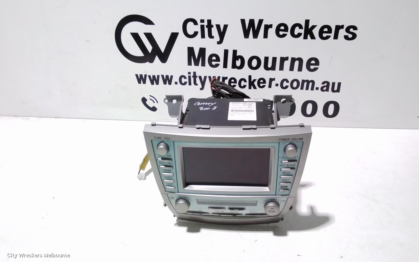 TOYOTA CAMRY RADIO/CD/DVD/SAT/TV, SAT NAV, ACV40, 06/2006 - 03/2009 - Image 1