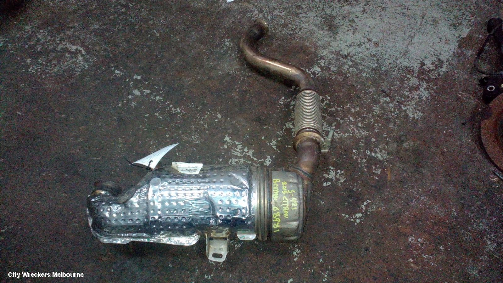 CITROEN BERLINGO CATALYTIC CONVERTER, DOWNPIPE-CAT TYPE, 1.6, DIESEL, 9HE, B9C, 03/2009 - 12/2018 - Image 3