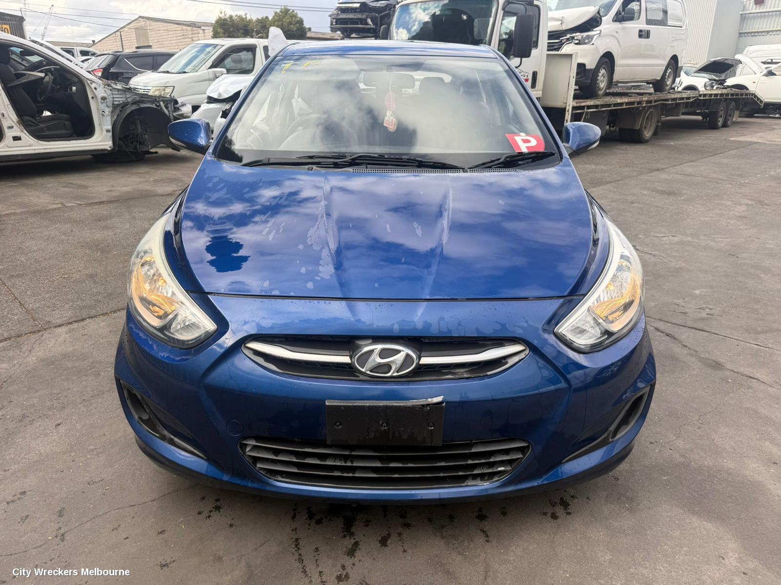 HYUNDAI ACCENT ENGINE, PETROL, 1.4, G4LC, RB, 06/2015 - 12/2019 - Image 1