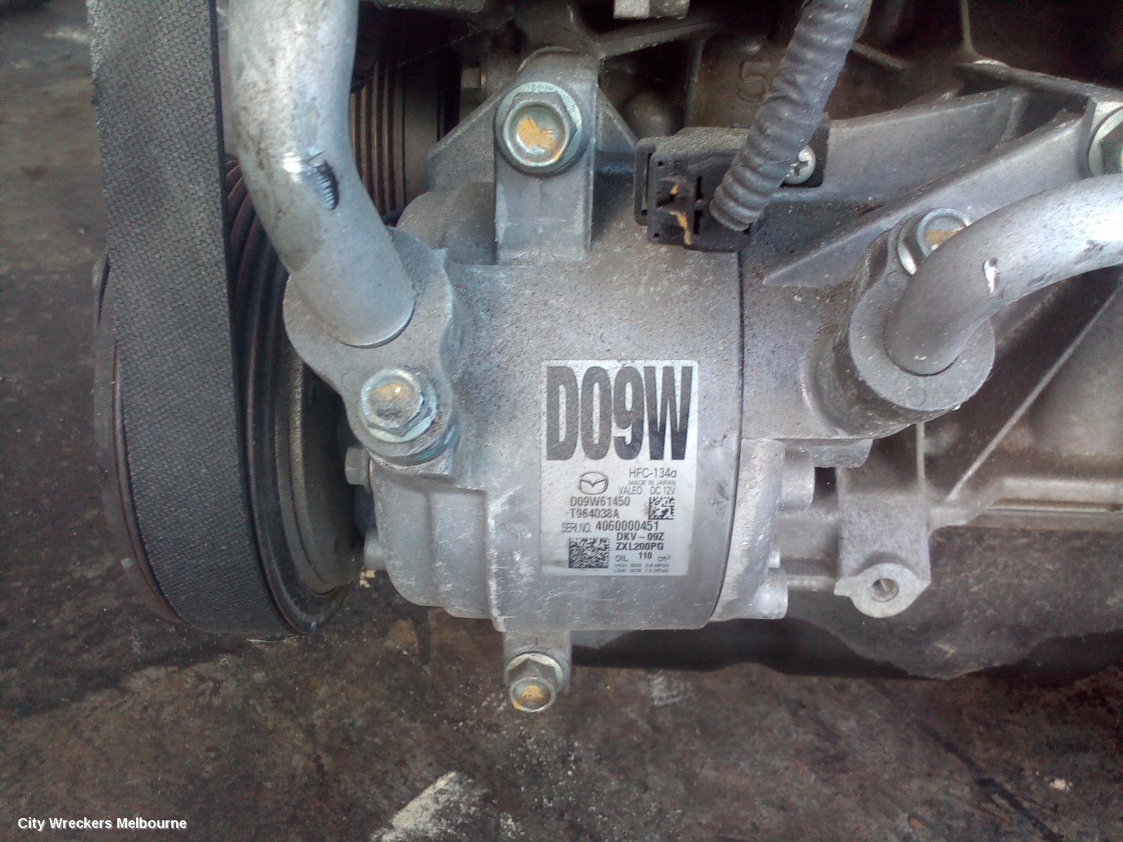 MAZDA 2 A/C COMPRESSOR, DJ/DL, 1.5, PETROL, SKYACTIV-G, 09/2014 - 10/2019 - Image 2