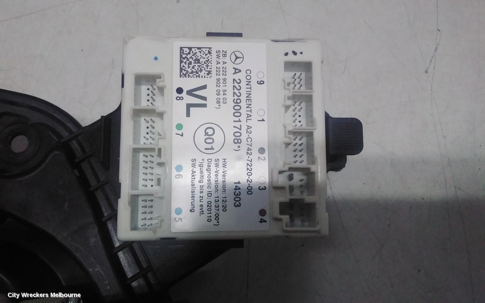 MERCEDES C CLASS LEFT FRONT WINDOW REG/MOTOR, DOOR REG ASSY (REG AND MOTOR), W205/S205, 06/2014 - 07/2023 - Image 2