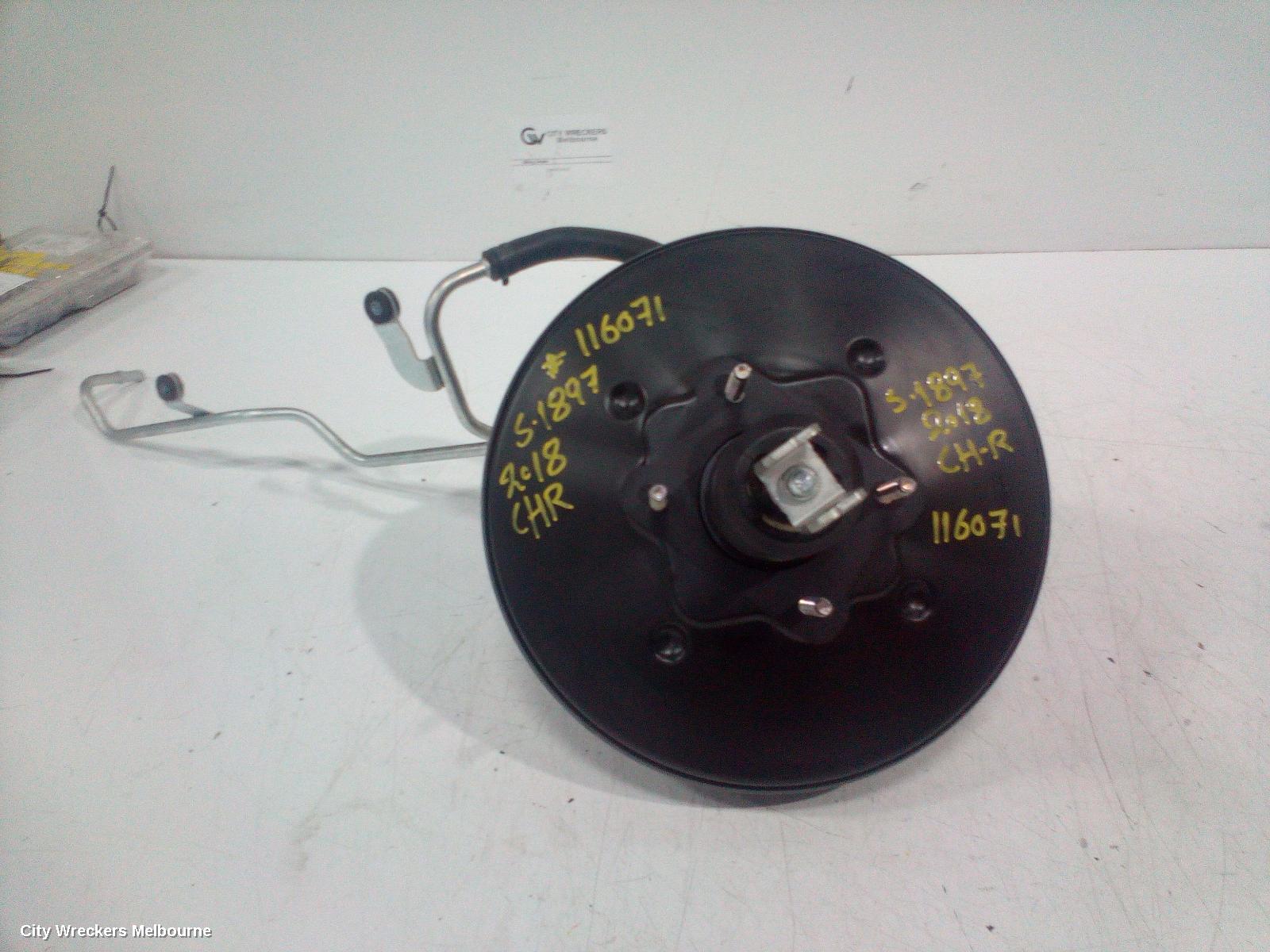 TOYOTA C-HR BRAKE BOOSTER, GEN 1, PETROL, 1.2, 12/2016 ONWARDS - Image 1