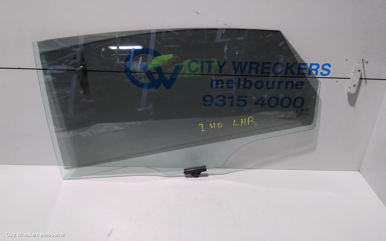 HYUNDAI I40 LEFT REAR DOOR WINDOW, SEDAN, STANDARD TYPE, VF, 09/2011 - 12/2019 - Image 1