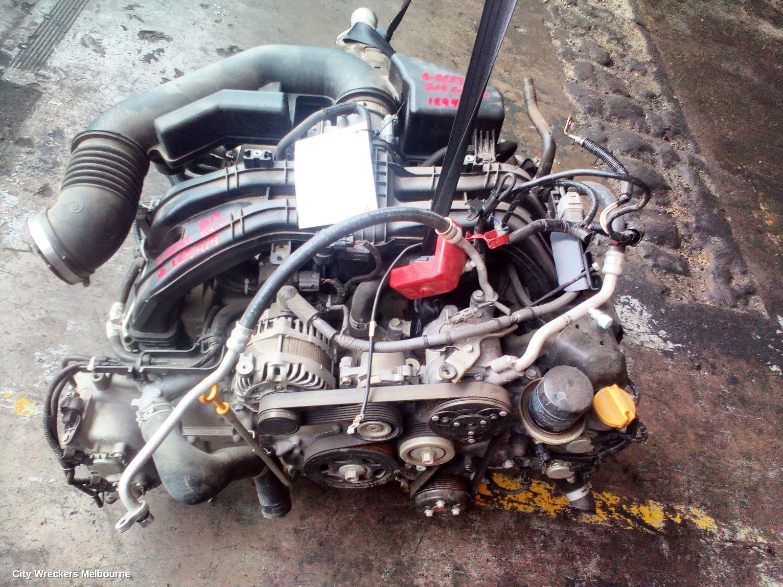 SUBARU FORESTER ENGINE, PETROL, 2.5, FB25, SK, 08/2018 ONWARDS - Image 2