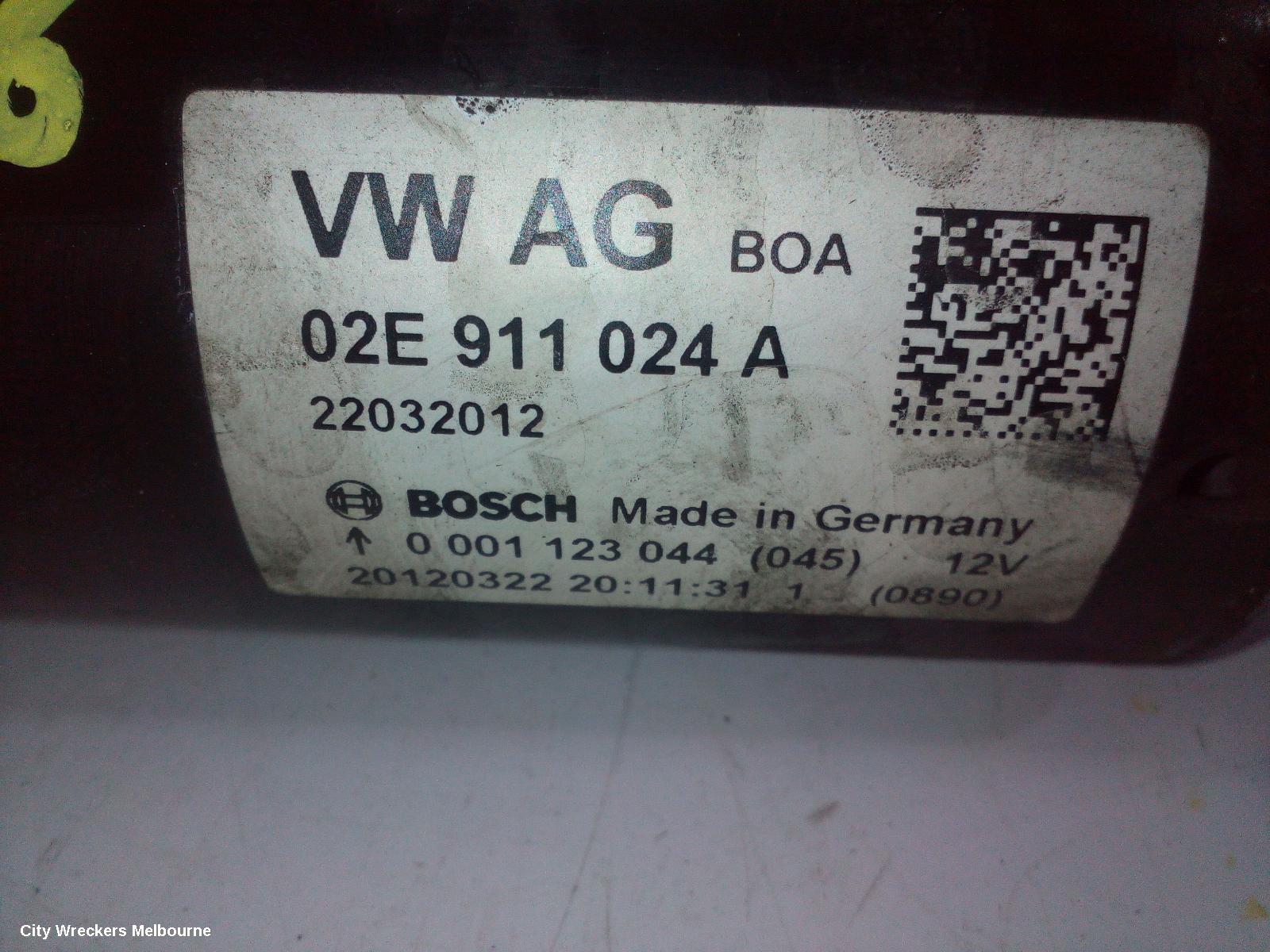 SKODA OCTAVIA STARTER, DIESEL, 2.0, AUTO T/M, BOSCH, 1Z, 03/2009 - 10/2013 - Image 2
