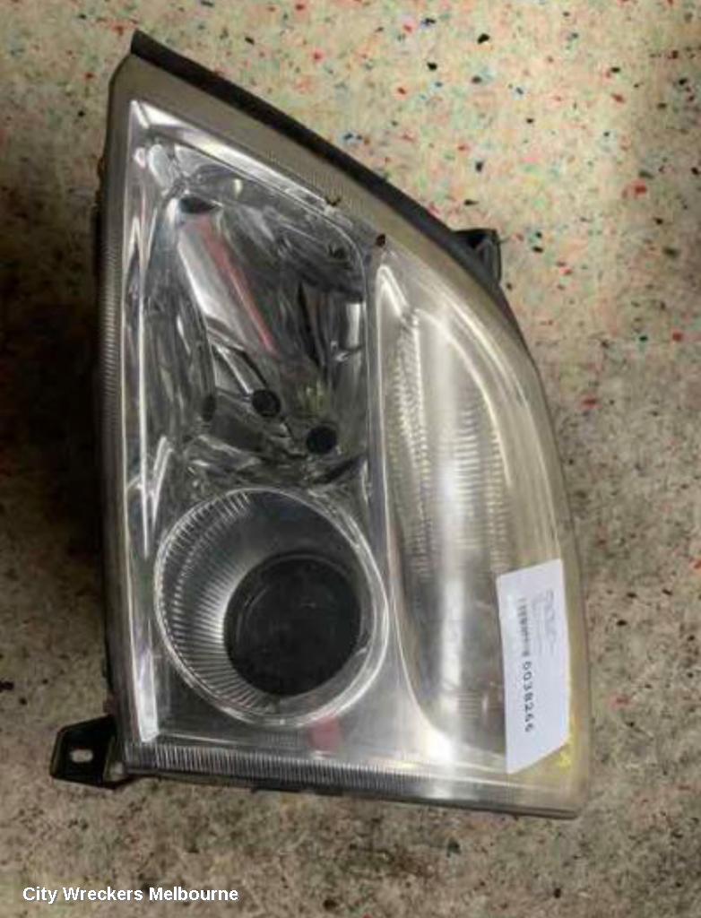 HOLDEN VECTRA LEFT HEADLAMP, ZC, CD/CDX, 03/2003 - 12/2006 - Image 1