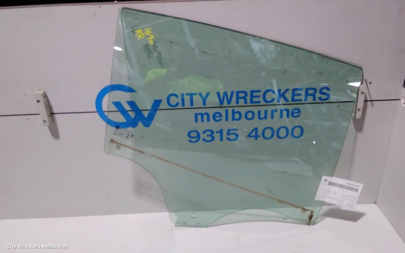 HOLDEN ASTRA RIGHT REAR DOOR WINDOW, BK, 5DR HATCH, 09/2016 ONWARDS - Image 1