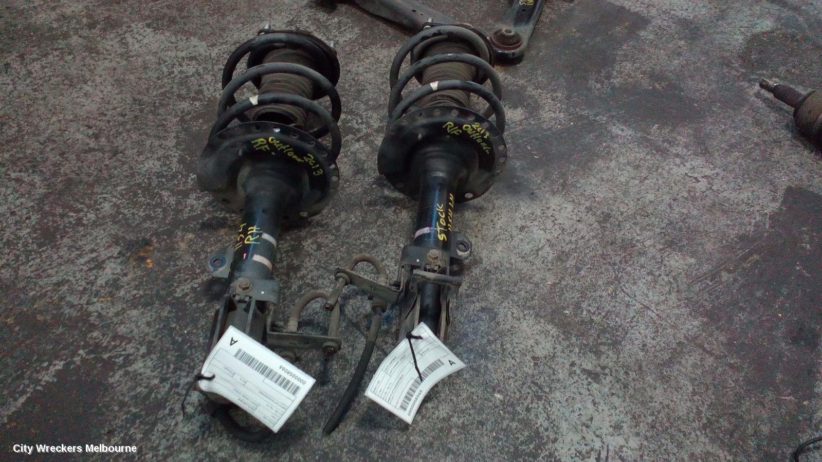 MITSUBISHI OUTLANDER RIGHT FRONT STRUT, ZJ-ZK, 10/2012 ONWARDS - Image 1