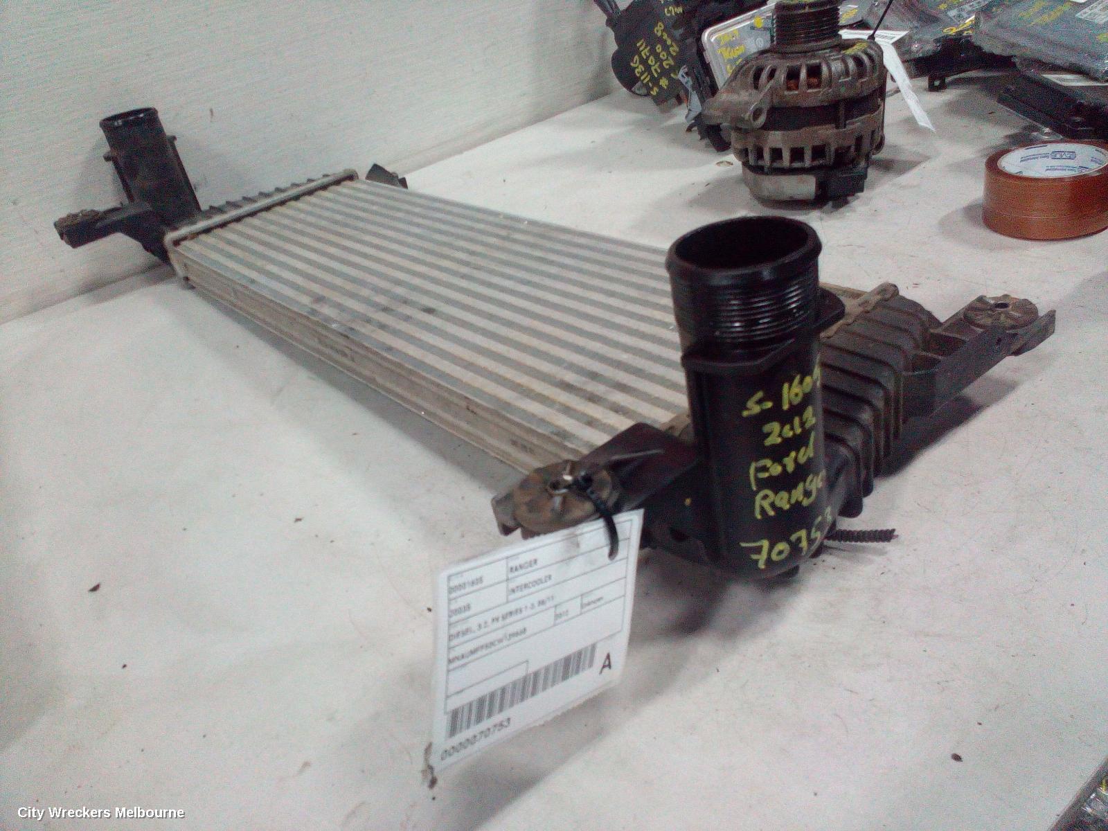 FORD RANGER INTERCOOLER, DIESEL, 3.2, P5AT (12 ROW TYPE), PX SERIES 1-3, 06/2011 - 04/2022 - Image 3