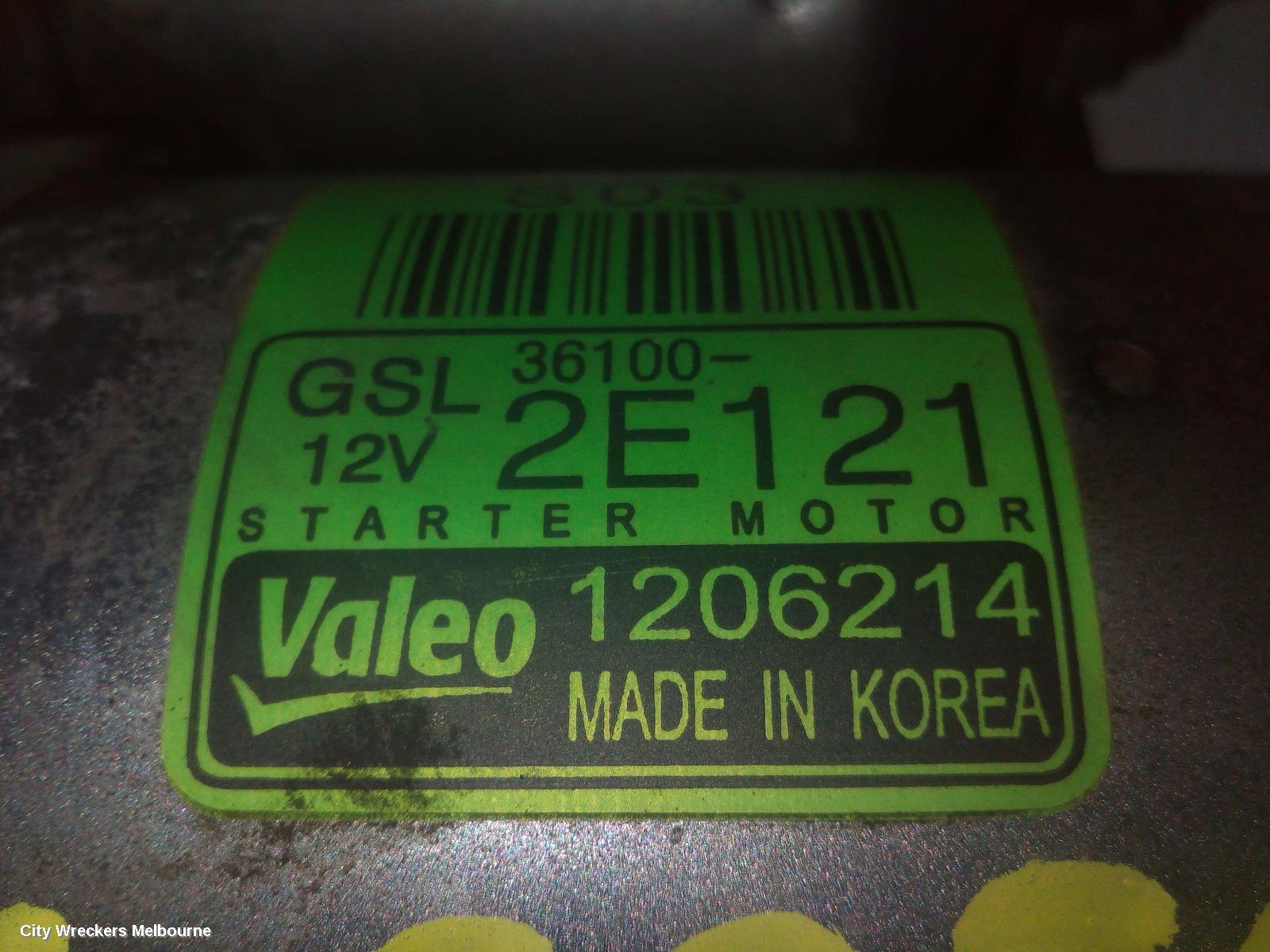 HYUNDAI IX35 STARTER, PETROL, 2.0, G4NC, LM SERIES, 06/2013 - 01/2016 - Image 2