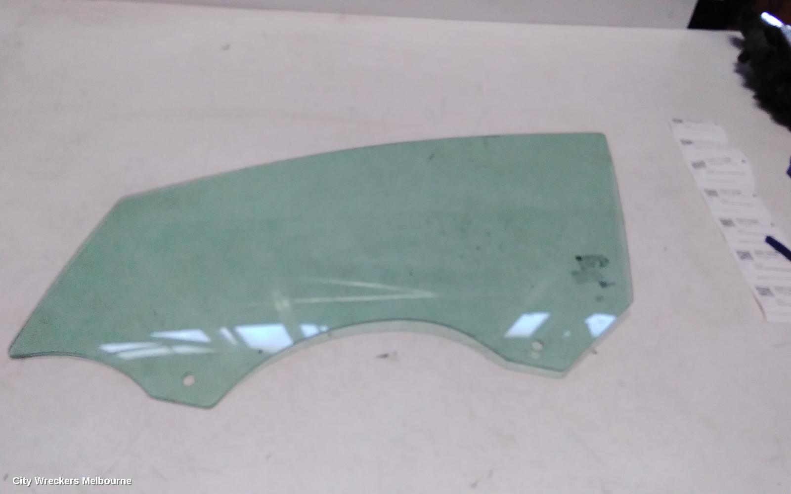 HOLDEN ASTRA LEFT FRONT DOOR WINDOW, BK-BL, 09/2016 - 12/2020 - Image 2