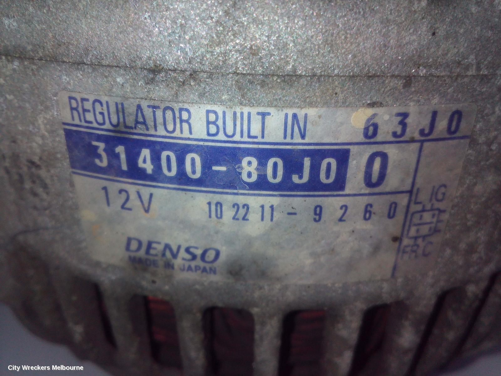 SUZUKI SWIFT ALTERNATOR, 1.6, RS416, 09/2006 - 12/2010 - Image 2