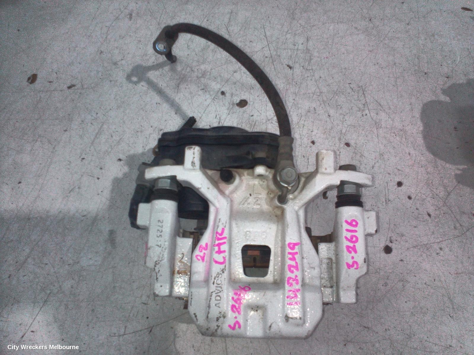 TOYOTA C-HR CALIPER, LH REAR, SPORT TYPE, GEN 1, 08/2020 ONWARDS - Image 2