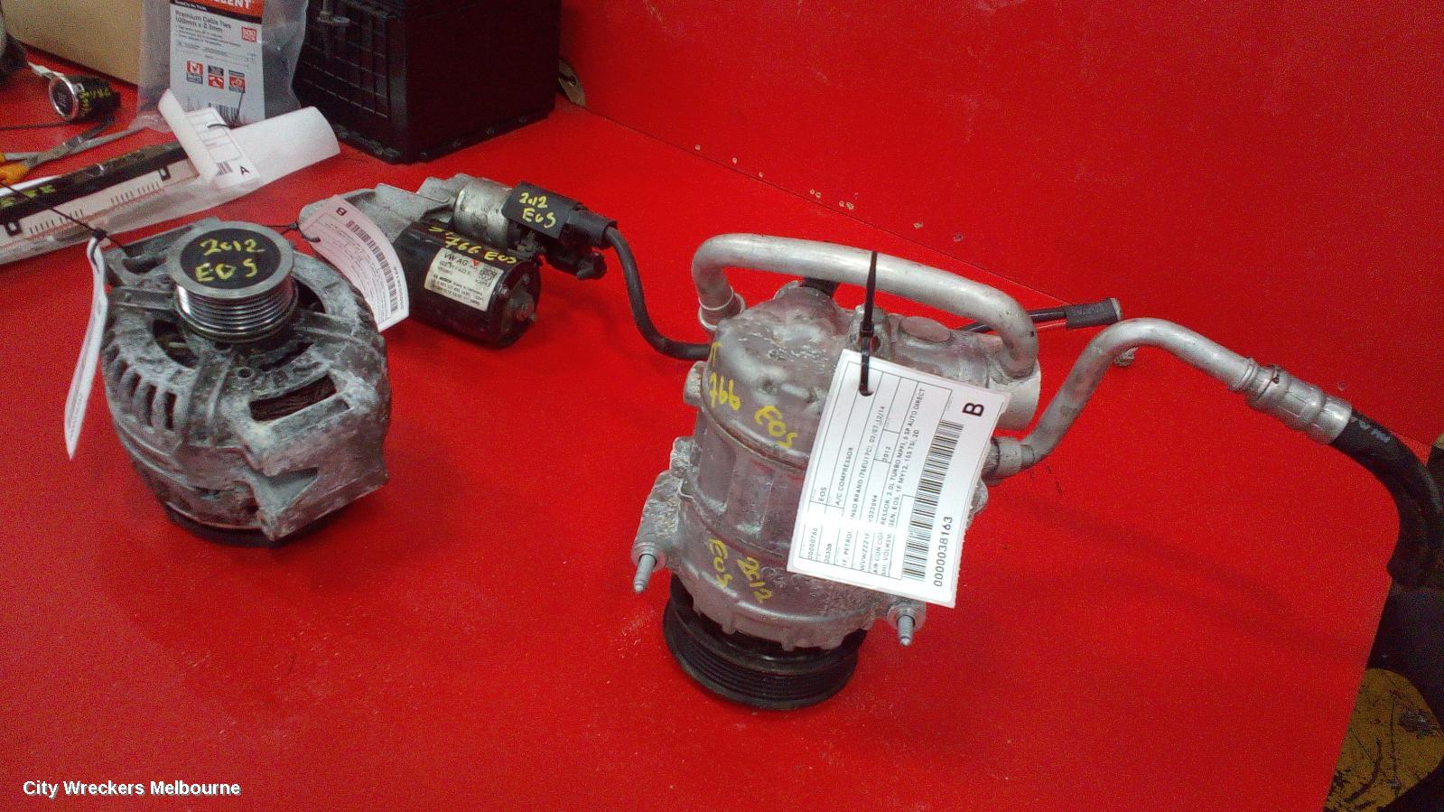 VOLKSWAGEN EOS A/C COMPRESSOR, 1F, PETROL, DENSO BRAND (7SEU17C), 02/2007 - 12/2014 - Image 3