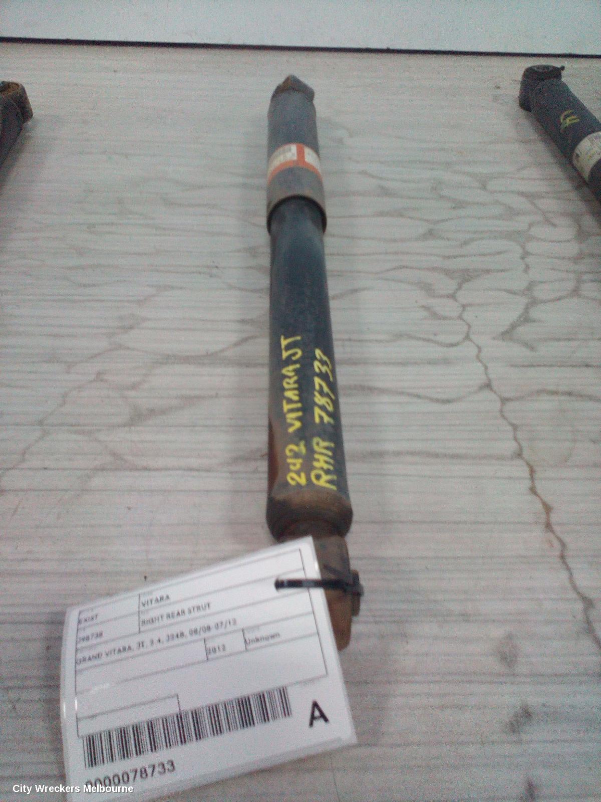 SUZUKI VITARA RIGHT REAR STRUT, GRAND VITARA, JT, 2.4, J24B, 08/2008 - 07/2012 - Image 1