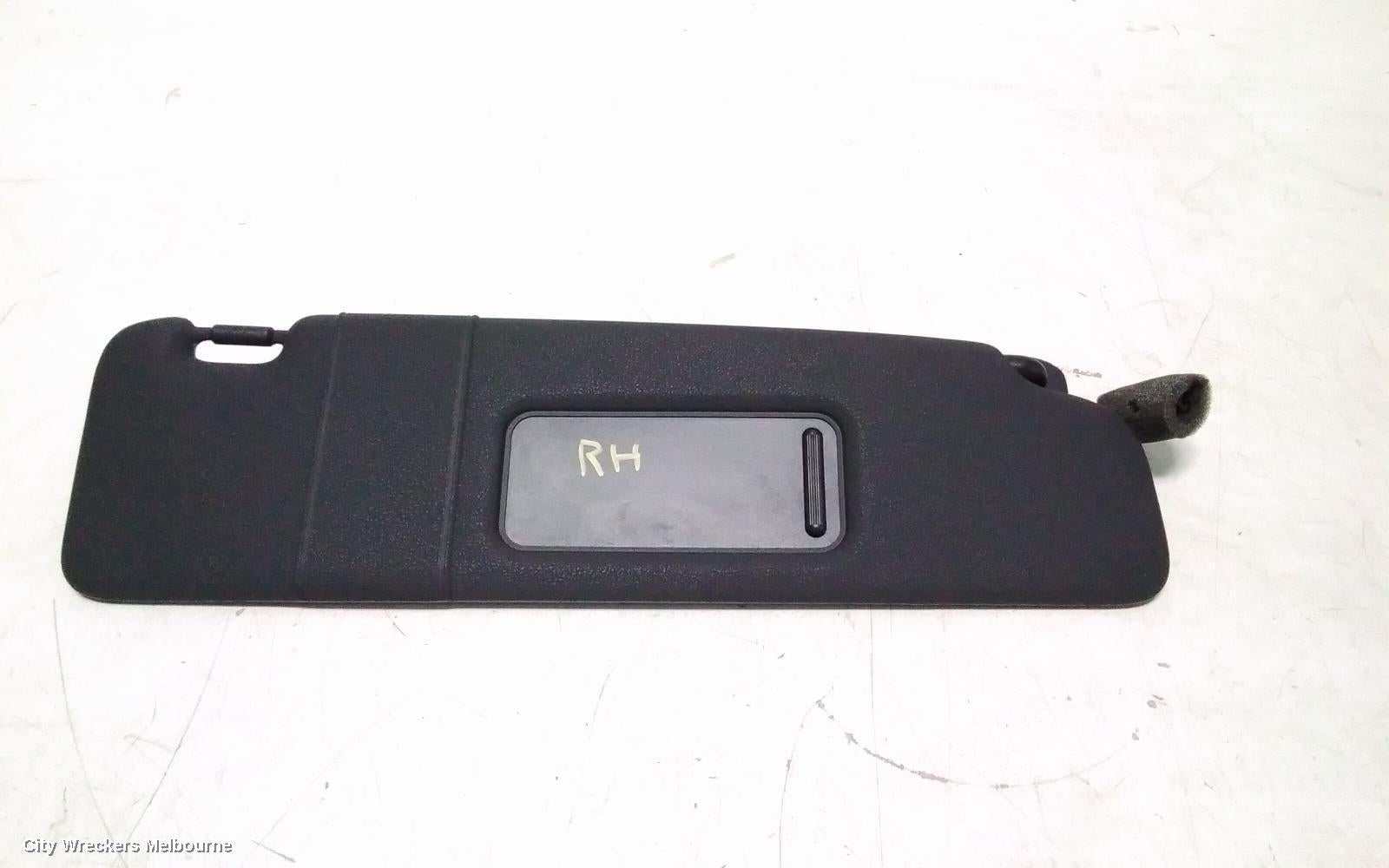 VOLKSWAGEN GOLF SUNVISOR, GEN 6, RH SIDE, CABRIO, BLACK, 07/2011 - 01/2016 - Image 1