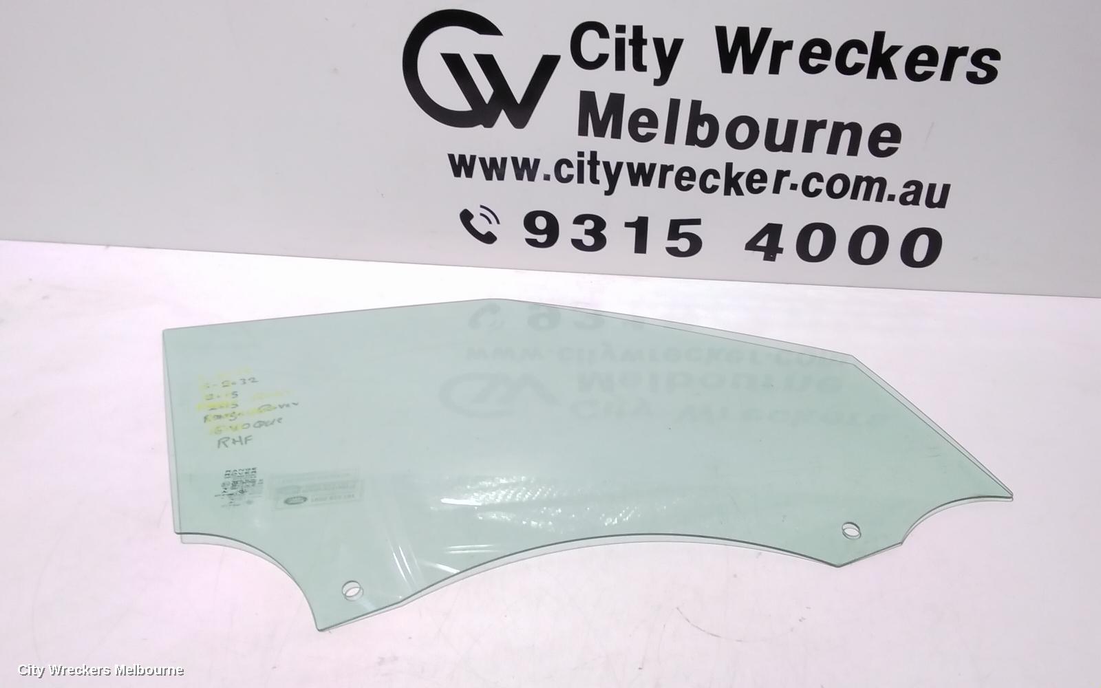 LAND ROVER RANGEROVER EVOQUE RIGHT FRONT DOOR WINDOW, L538, 11/2011 - 01/2019 - Image 2