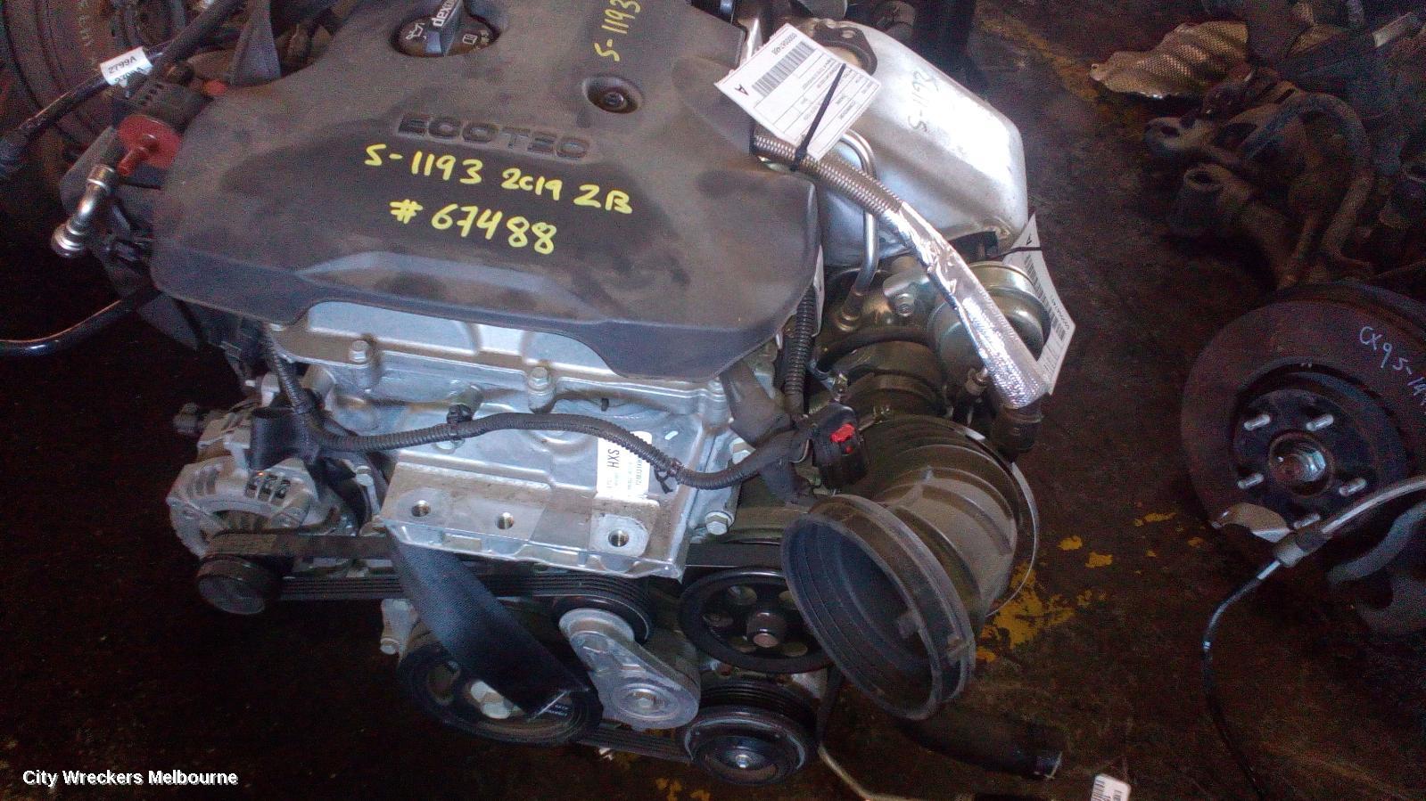 HOLDEN COMMODORE ENGINE, PETROL, 2.0, B20NFT, TURBO, ZB, 10/2017 - 12/2020 - Image 3