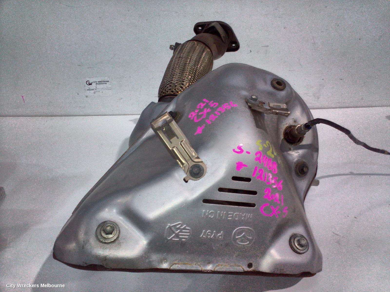 MAZDA CX5 CATALYTIC CONVERTER, MANIFOLD CAR-CAT TYPE, PETROL, 2.5, NON TURBO, 2WD, KF, 02/2017 ONWARDS - Image 2