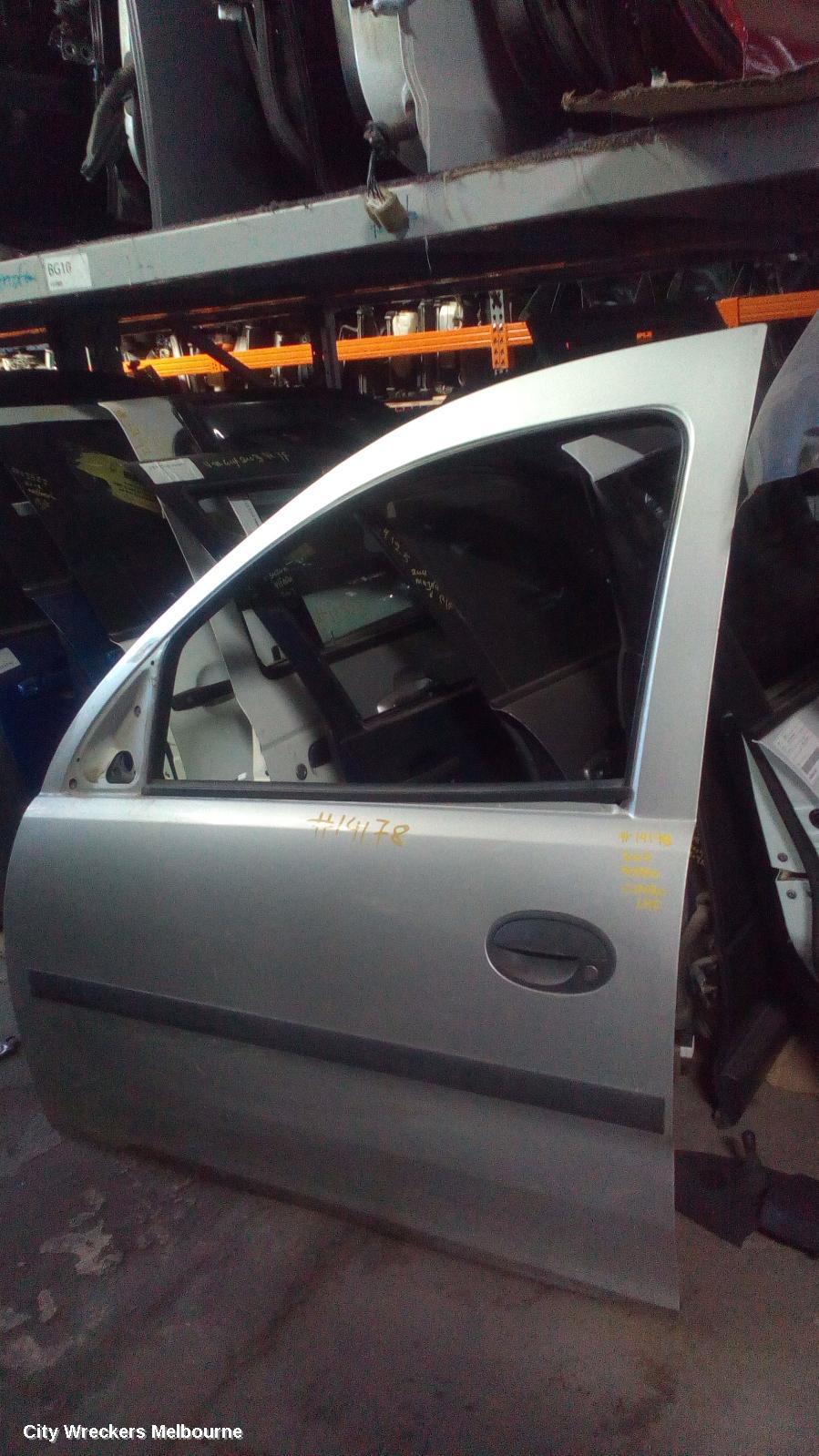 HOLDEN BARINA LEFT FRONT DOOR, XC (COMBO VAN), 09/2002 - 09/2011 - Image 2