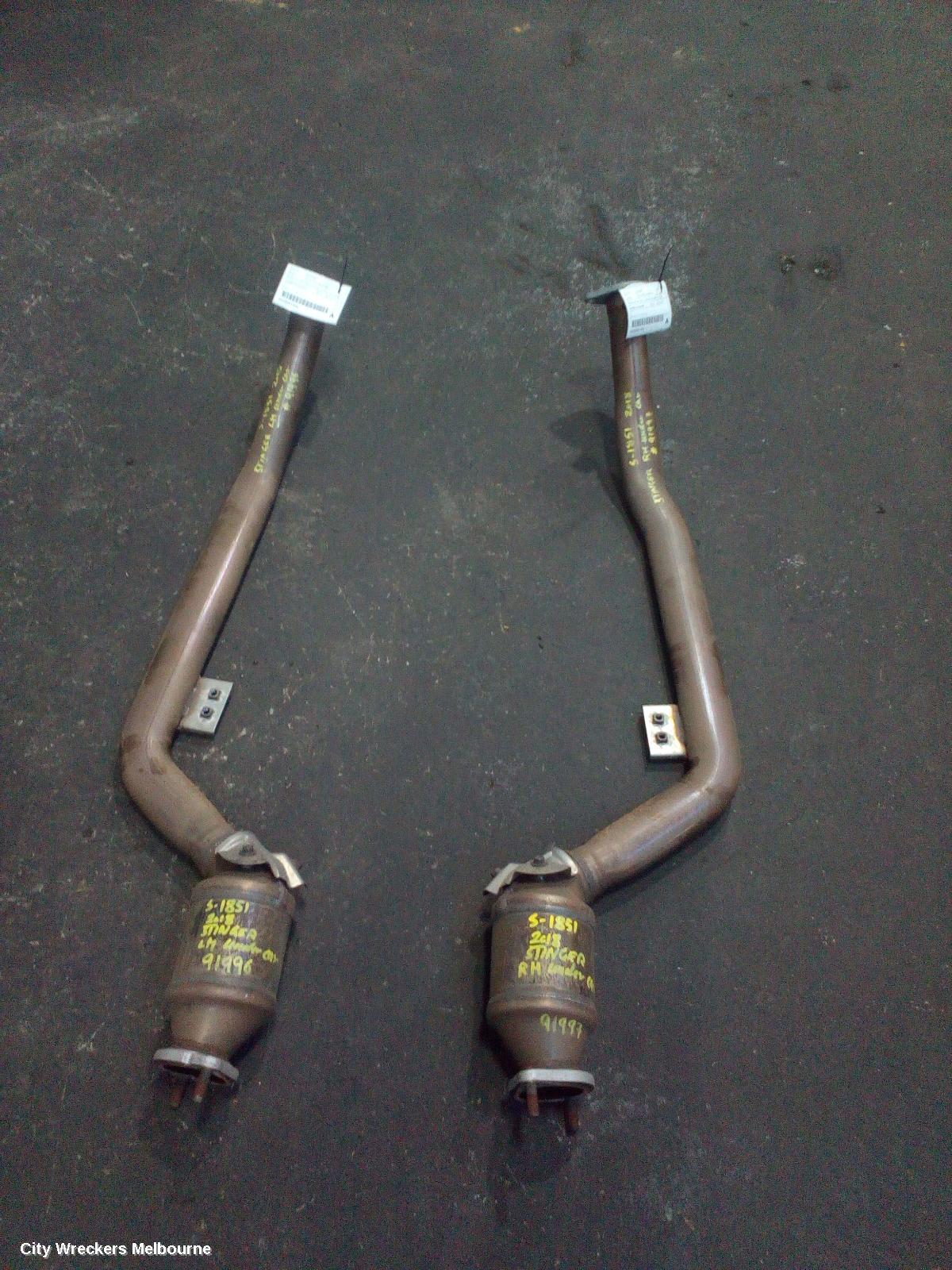 KIA STINGER CATALYTIC CONVERTER, UNDER CAR-CAT TYPE, 3.3, PETROL, RH SIDE, CK, 06/2017 ONWARDS - Image 3