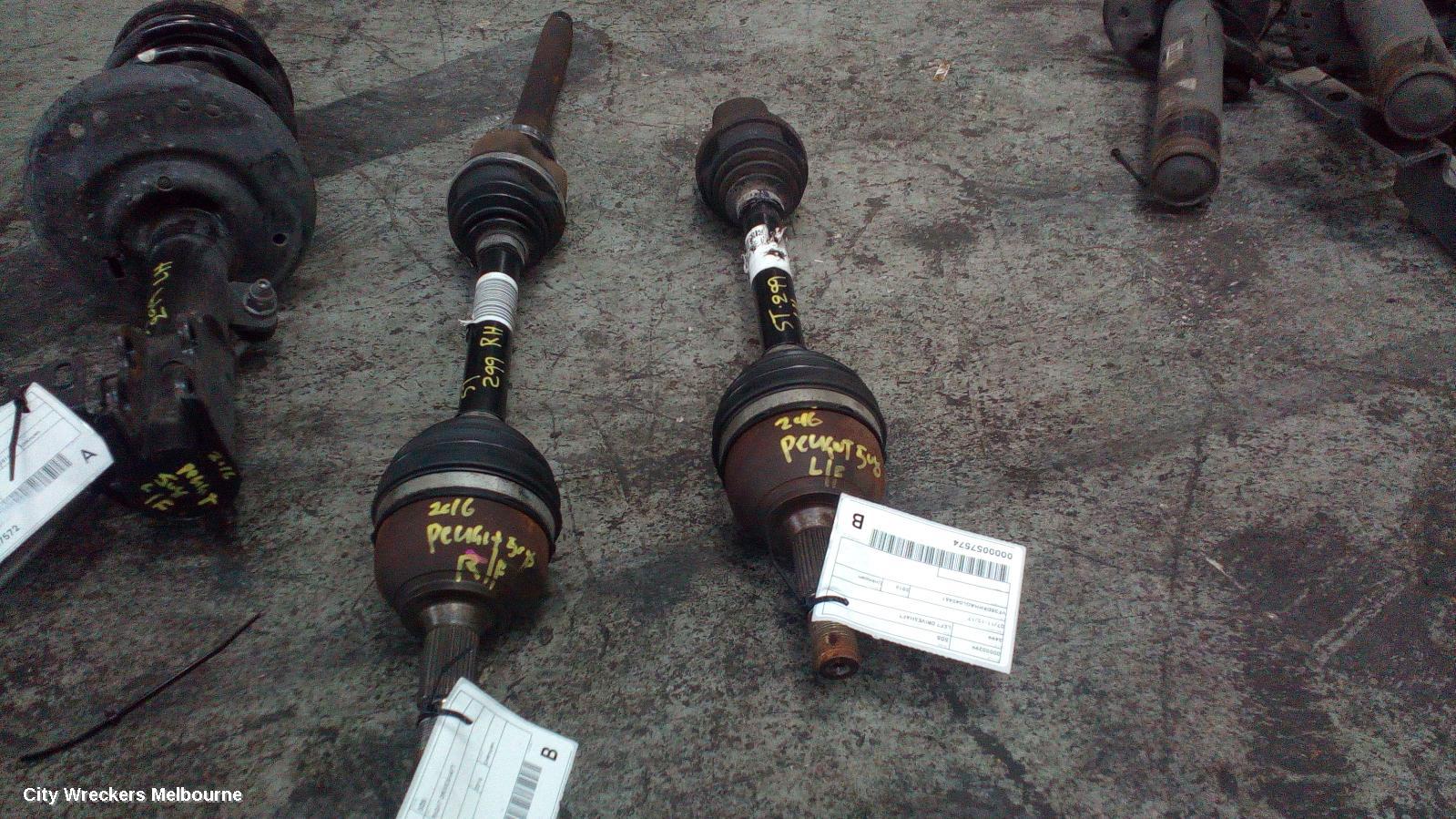 PEUGEOT 508 RIGHT DRIVESHAFT, 07/2011 - 12/2017 - Image 1