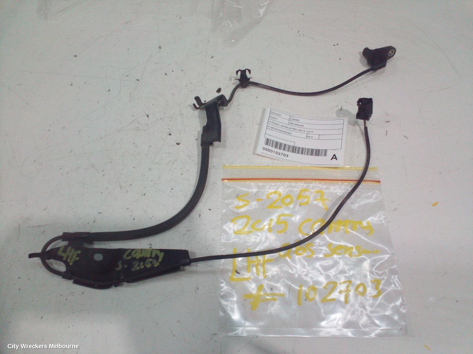TOYOTA CAMRY ABS SENSOR, LH FRONT, ASV50/AVV50, 05/2015 - 10/2017 - Image 3