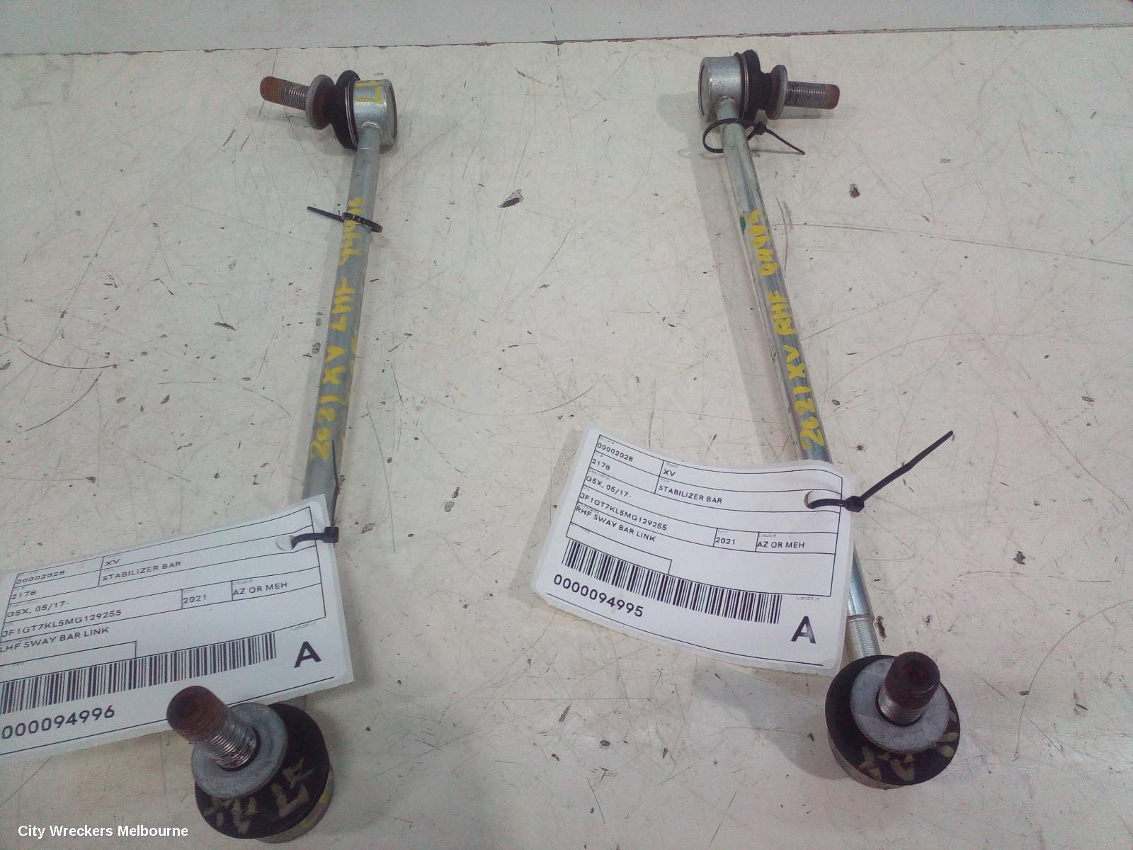 SUBARU XV STABILISER BAR, G5X, 03/2017 - 06/2023 - Image 2