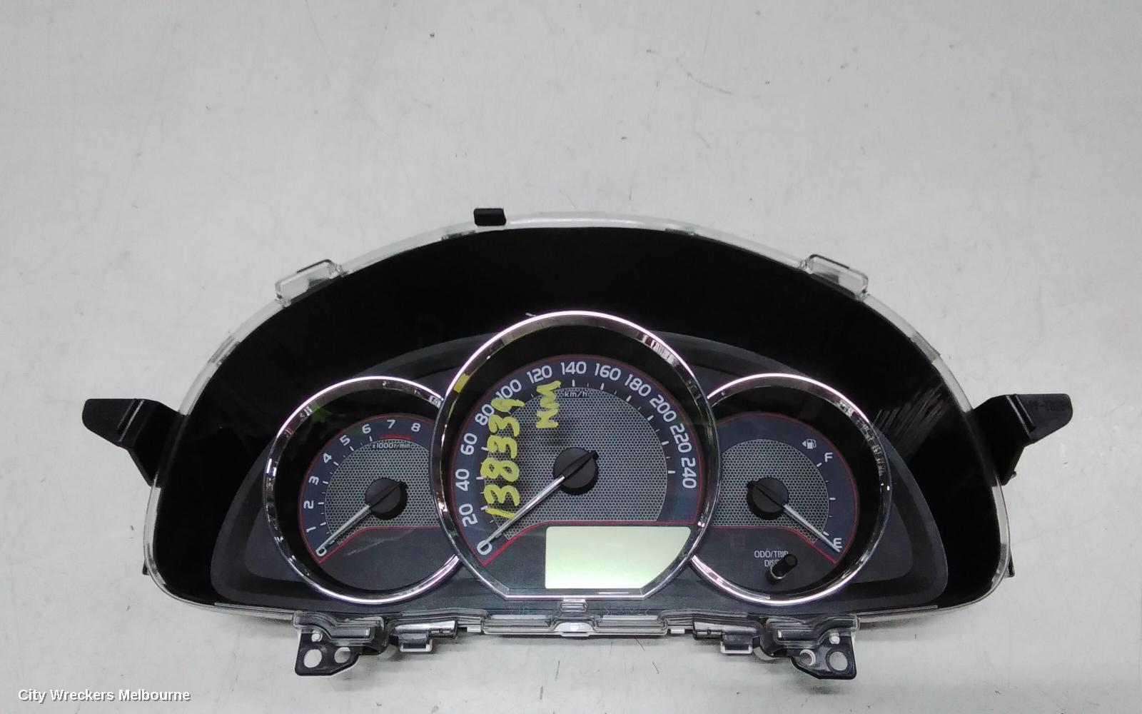 TOYOTA COROLLA INSTRUMENT CLUSTER, 1.8, 2ZR-FE, AUTO T/M, ASCENT, ZRE182R, HATCH, 10/2012 - 05/2015 - Image 3