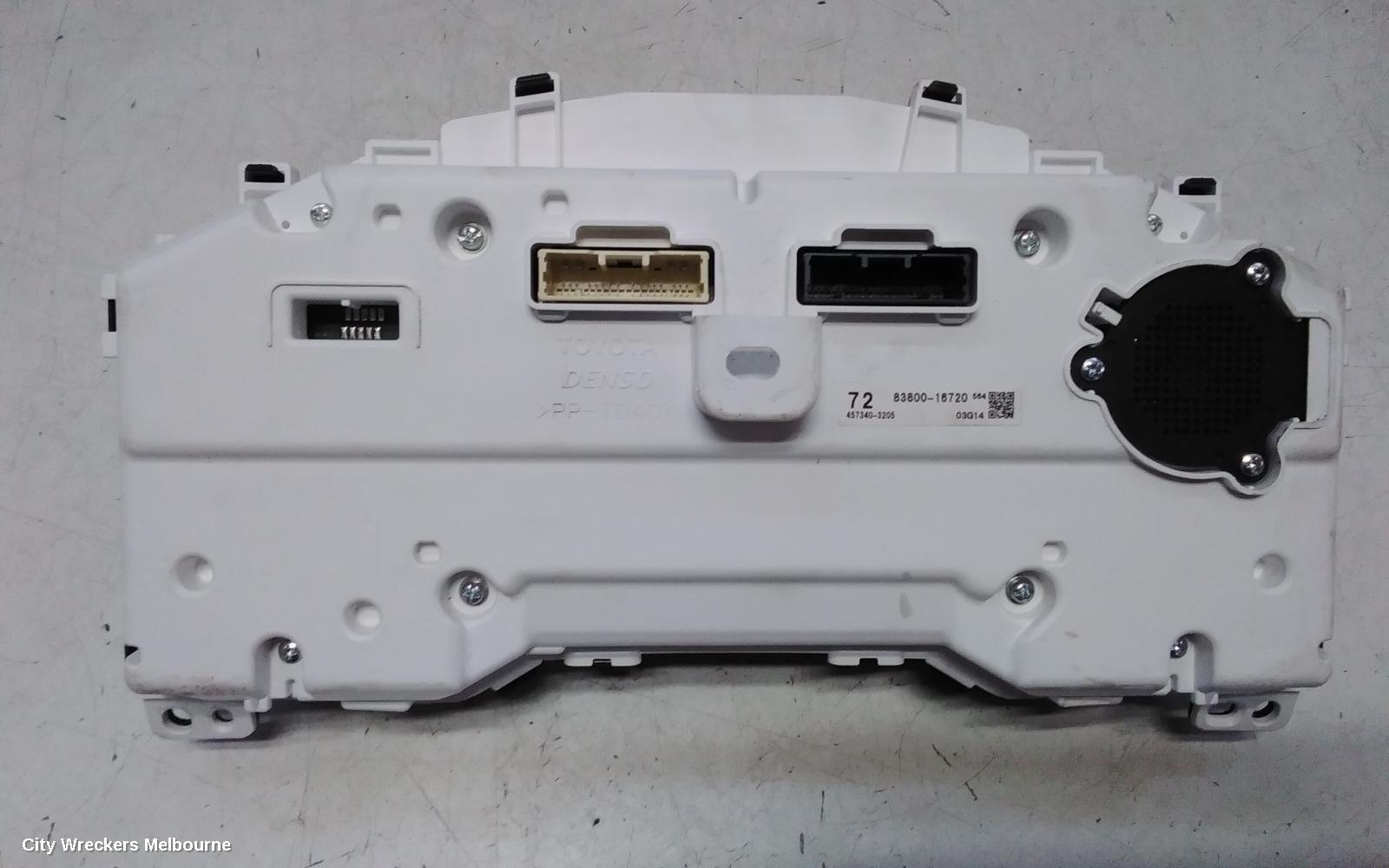 TOYOTA COROLLA CROSS INSTRUMENT CLUSTER, XG10, DISPLAY CLUSTER, 7IN, PETROL, 2.0, AUTO T/M, 01/2022 ONWARDS - Image 3