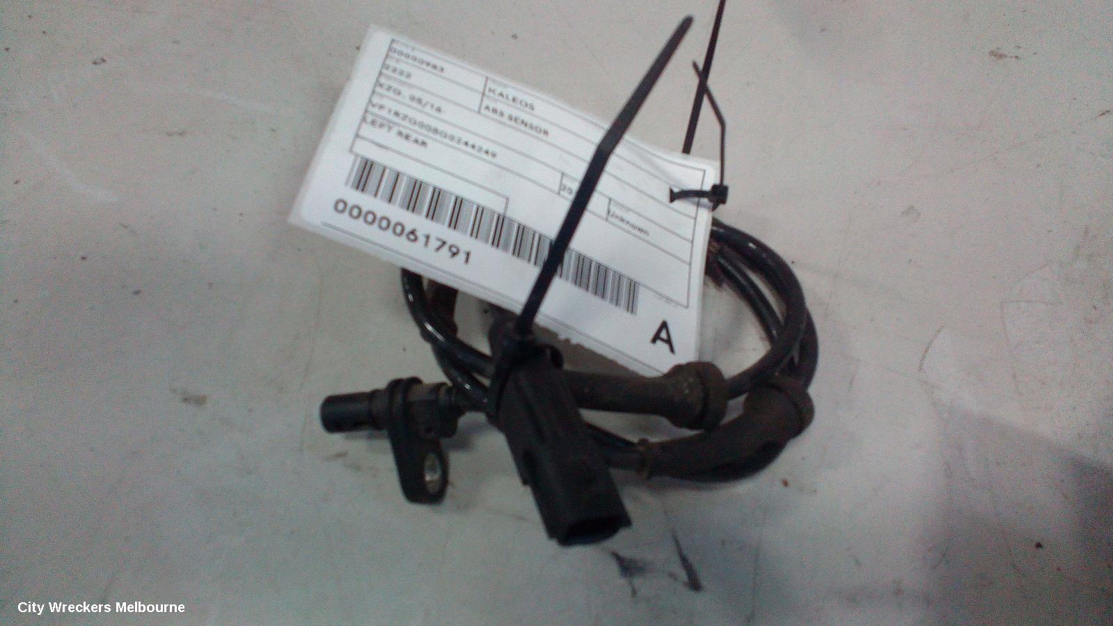 RENAULT KALEOS ABS SENSOR, XZG, LH REAR, AWD, 05/2016 ONWARDS - Image 3