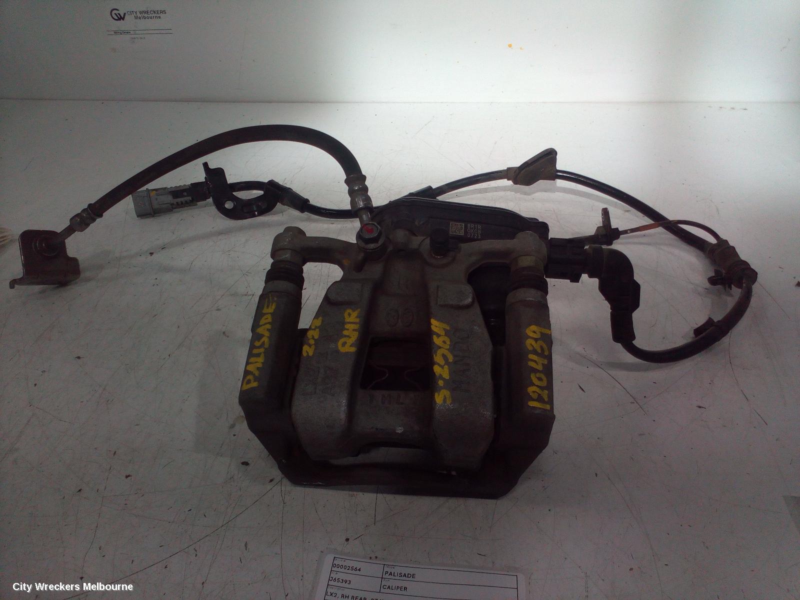HYUNDAI PALISADE CALIPER, LX2, RH REAR, 07/2020 ONWARDS - Image 2