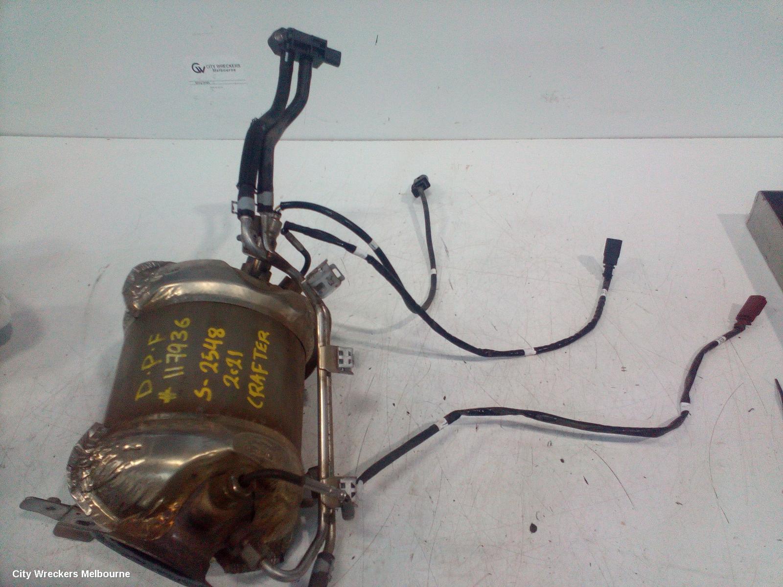 VOLKSWAGEN CRAFTER PARTICULATE FILTER/DPF, DIESEL, 2.0, DAVA CODE, SY1, 08/2017 ONWARDS - Image 2