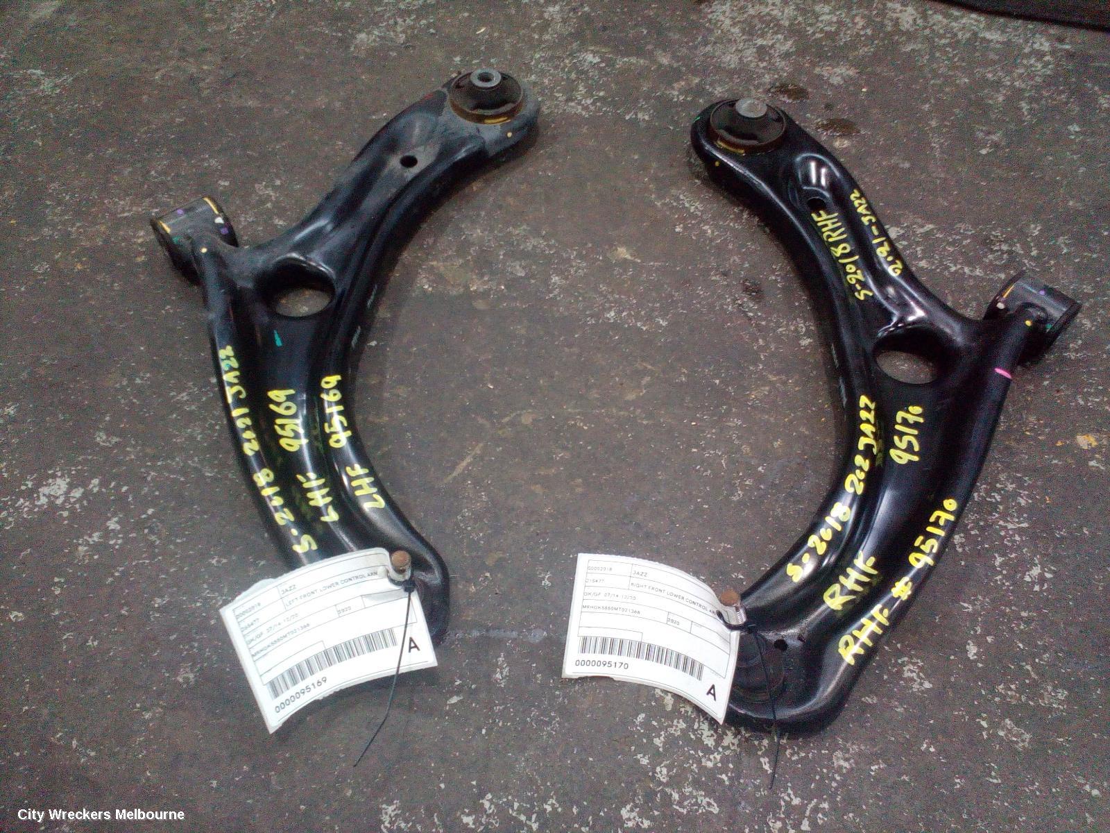 HONDA JAZZ LEFT FRONT LOWER CONTROL ARM, GK/GF, 07/2014 - 12/2020 - Image 3