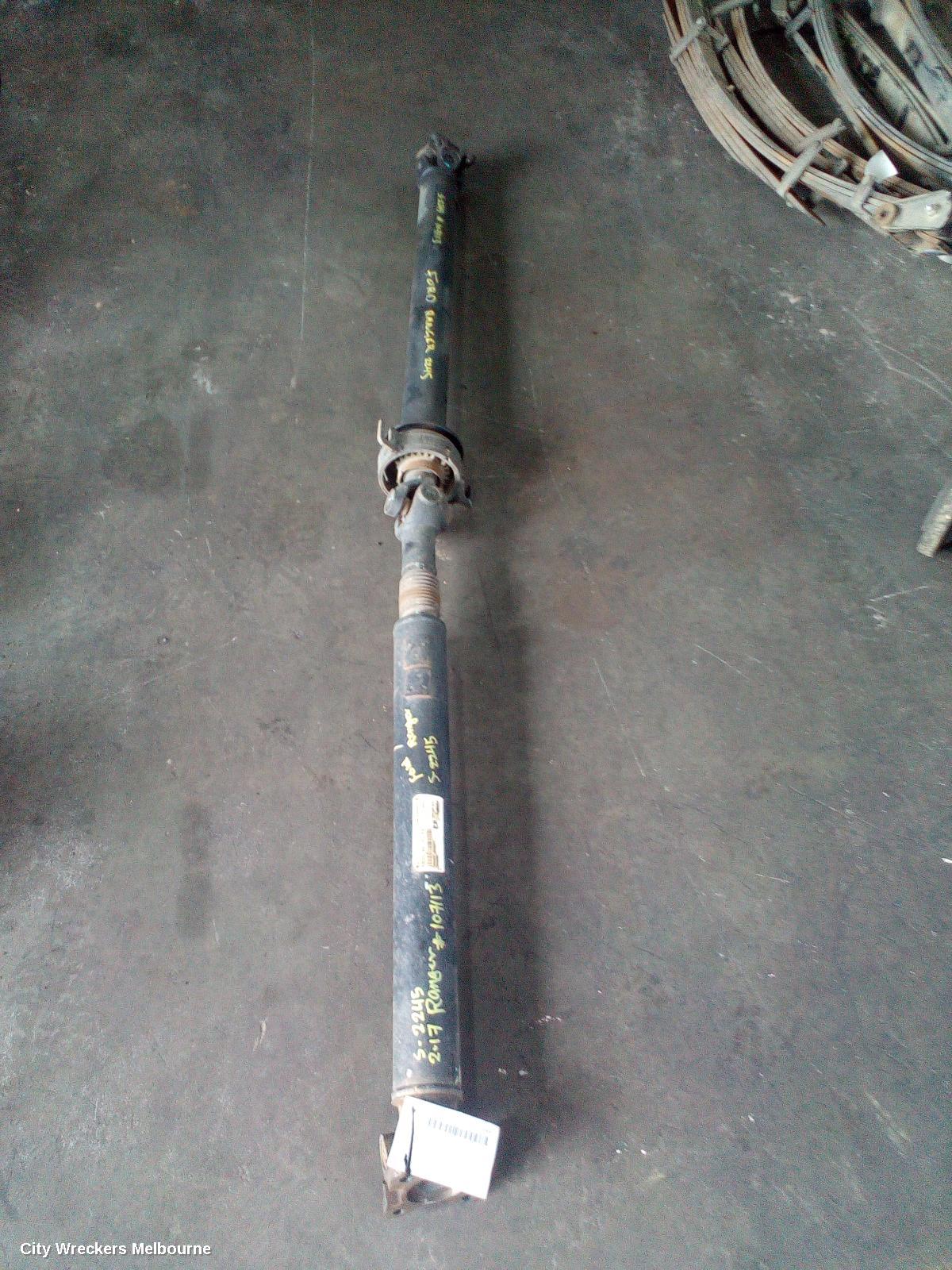 FORD RANGER REAR DRIVE SHAFT, 2.2/3.2, DIESEL, AUTO T/M, 2WD, PX SERIES 1-3, 06/2011 - 04/2022 - Image 2