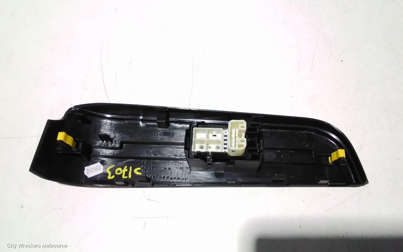 TOYOTA CAMRY PWR DR WIND SWITCH, LH FRONT/LH REAR/RH REAR, ASV50/AVV50, 12/2011 - 10/2017 - Image 3