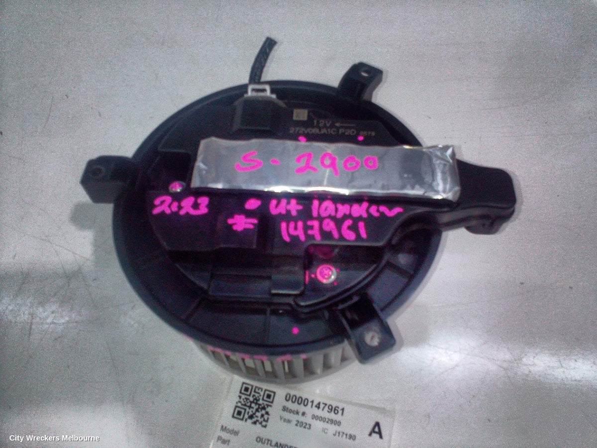 MITSUBISHI OUTLANDER HEATER FAN MOTOR, ZM, 08/2021 ONWARDS - Image 3