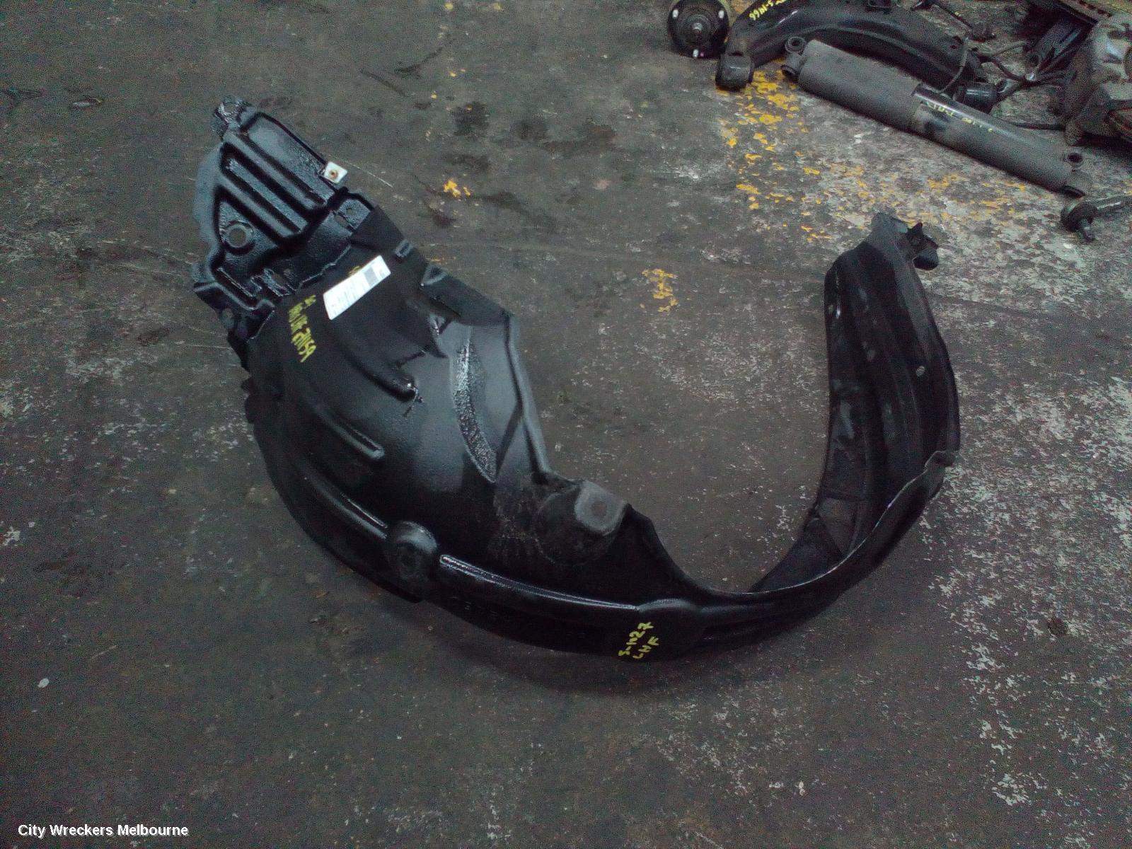 TOYOTA YARIS LEFT GUARD LINER, NCP9#, SEDAN, 03/2006 - 06/2016 (AUS ONLY) - Image 1