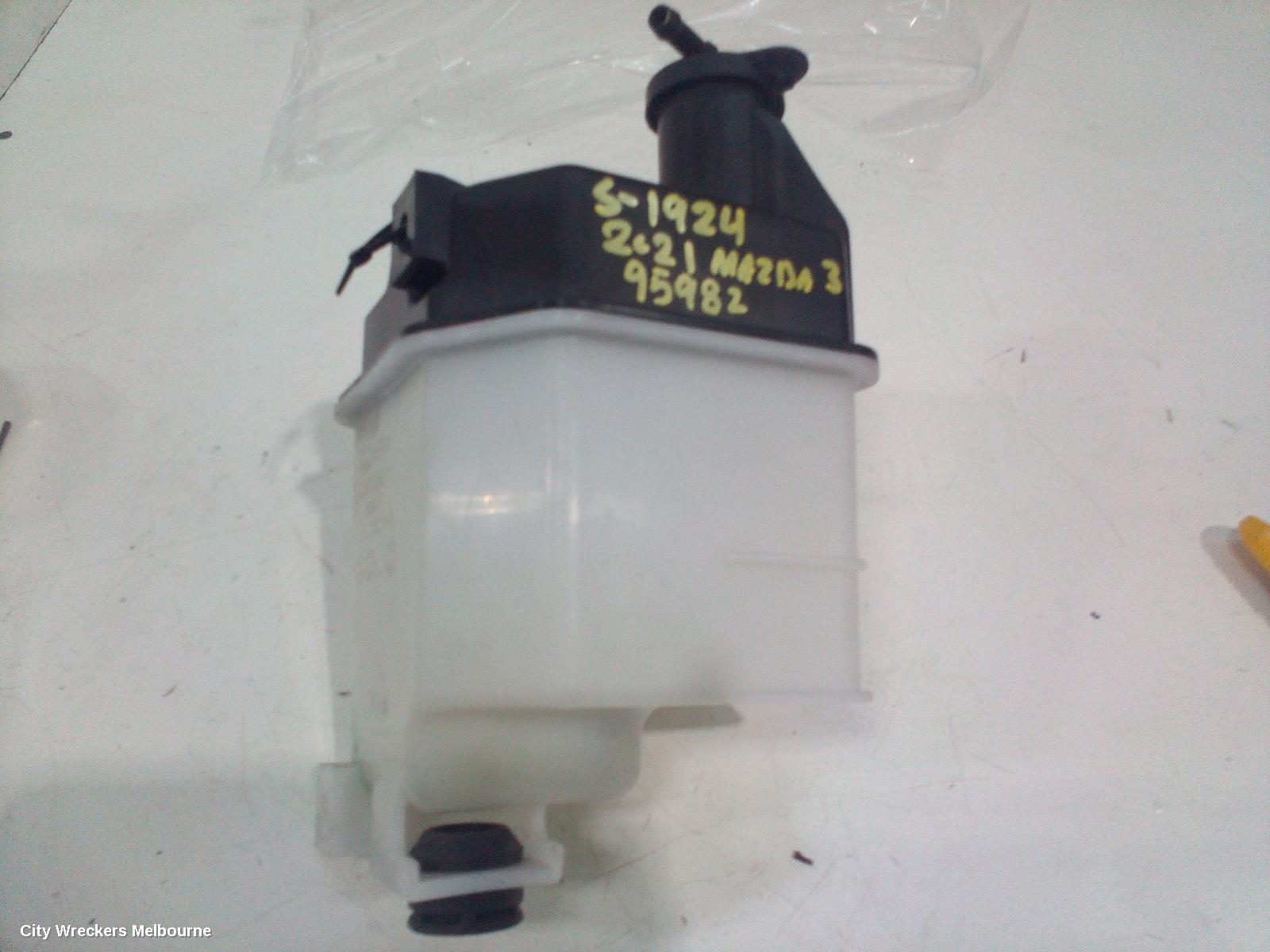 MAZDA 3 OVERFLOW BOTTLE, BP, 03/2019 ONWARDS - Image 1