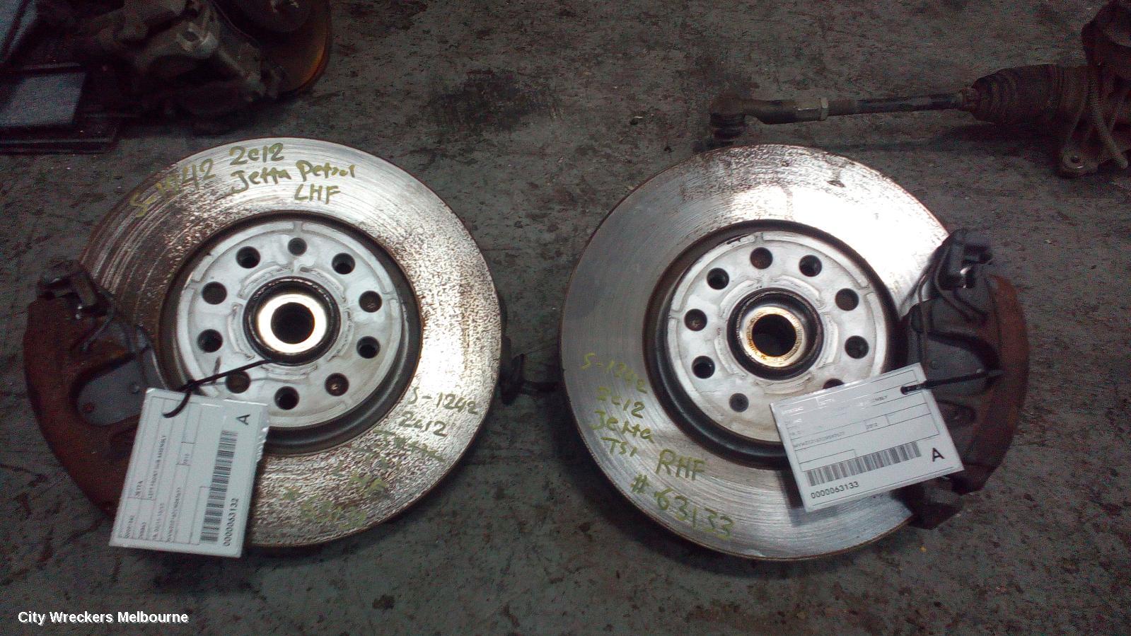 VOLKSWAGEN JETTA LEFT FRONT HUB ASSEMBLY, 1B, 4 BOLT TYPE, 02/2011 - 12/2017 - Image 3