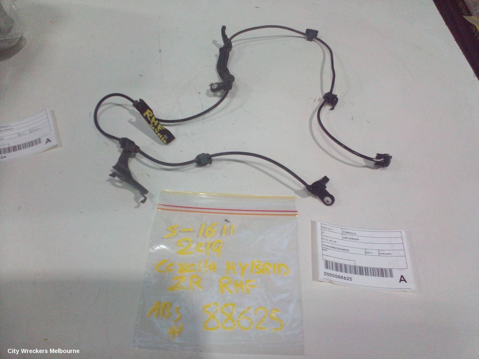 TOYOTA COROLLA ABS SENSOR, RH FRONT, E210, 07/2018 ONWARDS - Image 3
