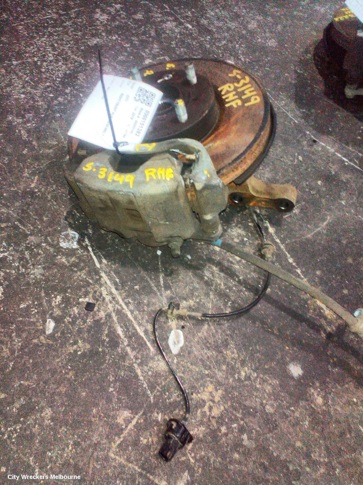 HONDA CITY RIGHT FRONT HUB ASSEMBLY, GM6, 01/2014 - 09/2020 - Image 3