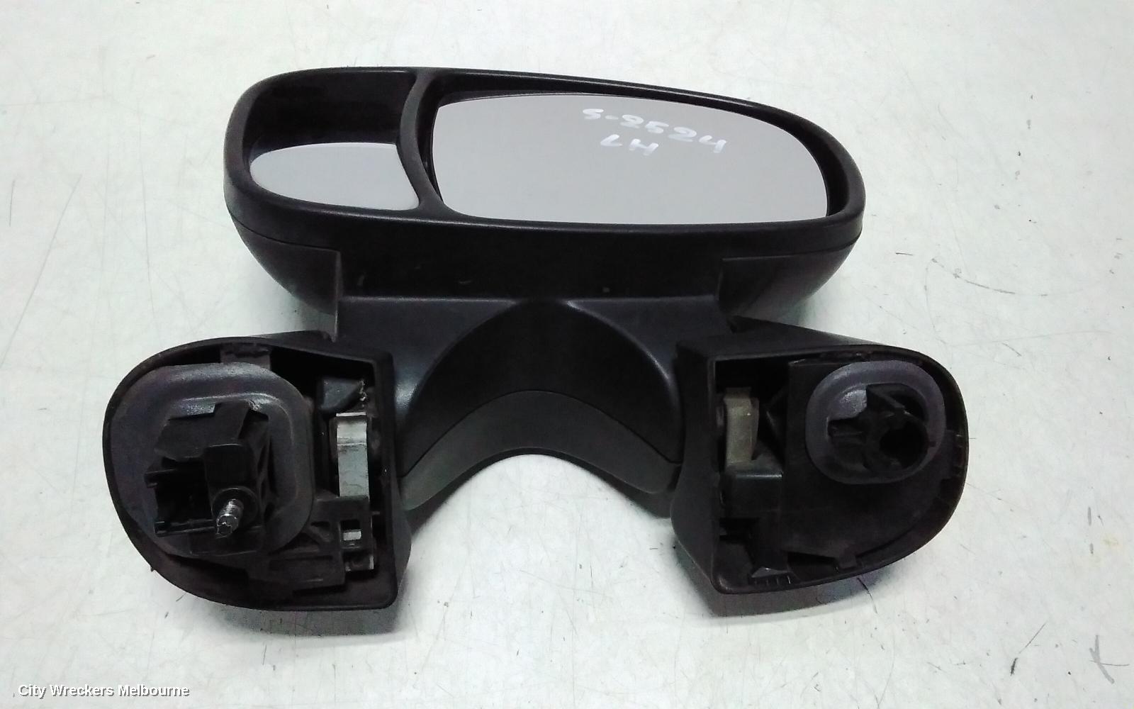 RENAULT TRAFIC LEFT DOOR MIRROR, X82, BLACK, 01/2015 - 12/2021 - Image 1