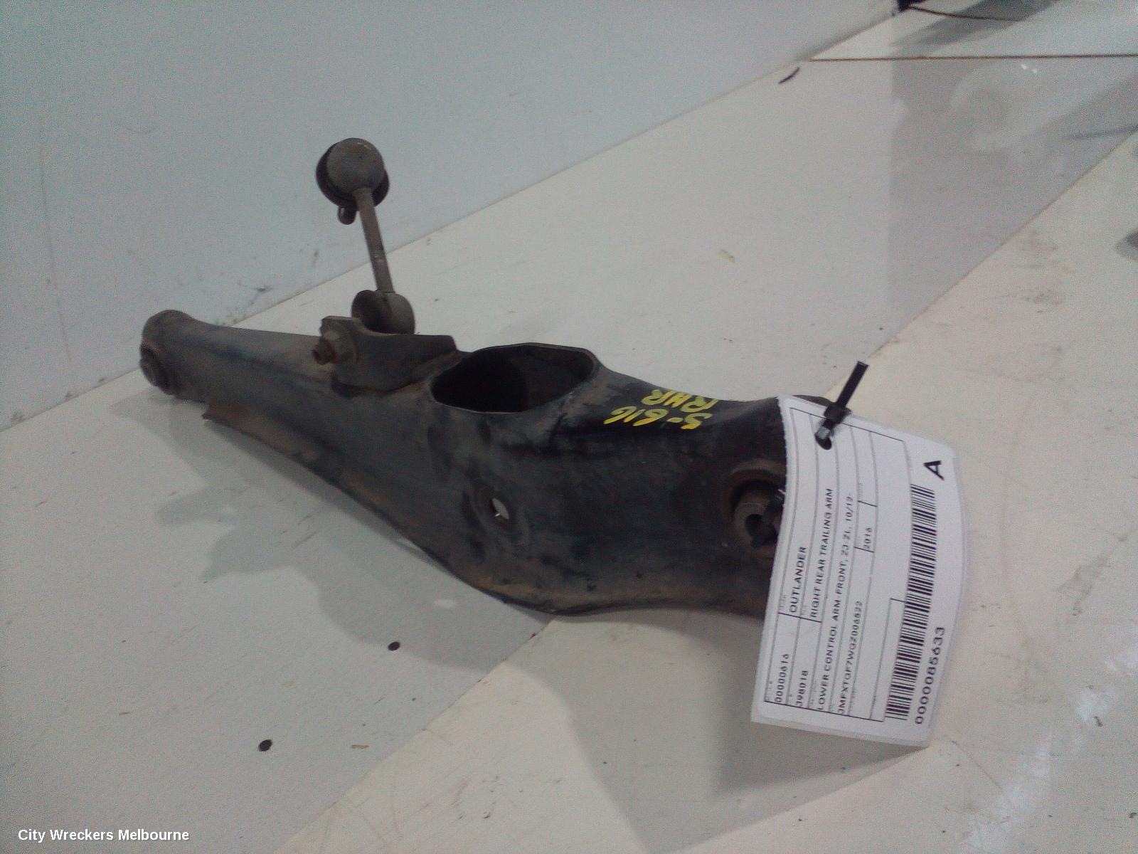 MITSUBISHI OUTLANDER RIGHT REAR TRAILING ARM, TRAILING ARM, ZJ-ZL, 10/2012 - 07/2021 - Image 3