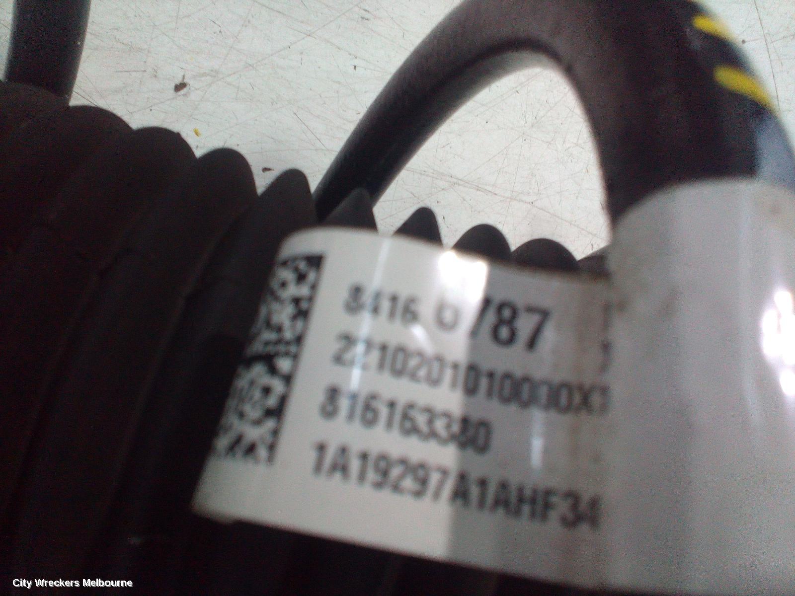 HOLDEN EQUINOX LEFT FRONT STRUT, EQ, 09/2017 - 12/2020 - Image 2