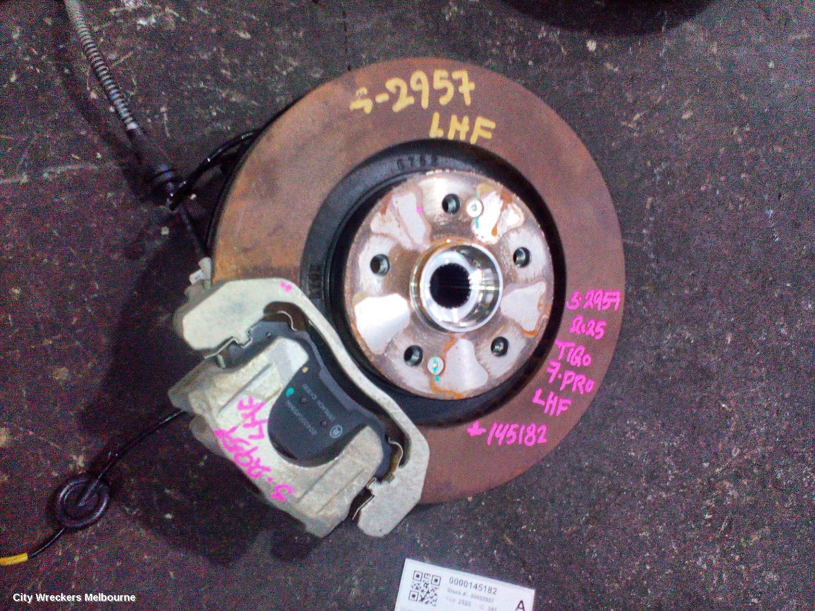 CHERY TIGGO 7 PRO LEFT FRONT HUB ASSEMBLY, T32, 05/2023 ONWARDS - Image 2