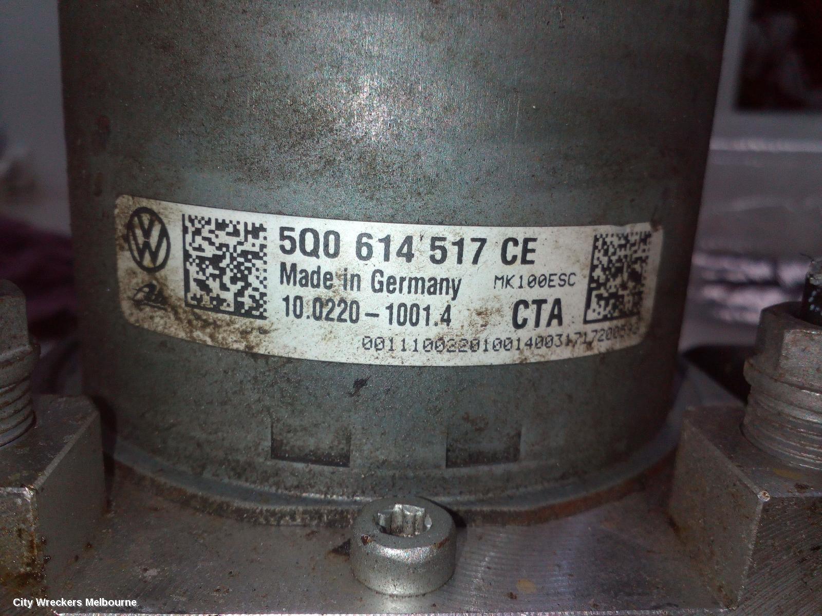 AUDI Q2 ABS PUMP/MODULATOR, GA, P/N 5Q0614517CE, 10/2016 - 01/2021 - Image 3