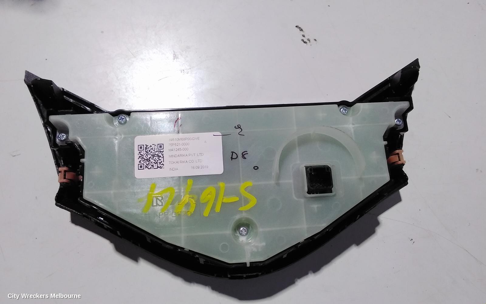 SUZUKI BALENO HEATER/AC CONTROLS, CLIMATE CONTROL TYPE, EW, 04/2016 - 12/2022 - Image 3