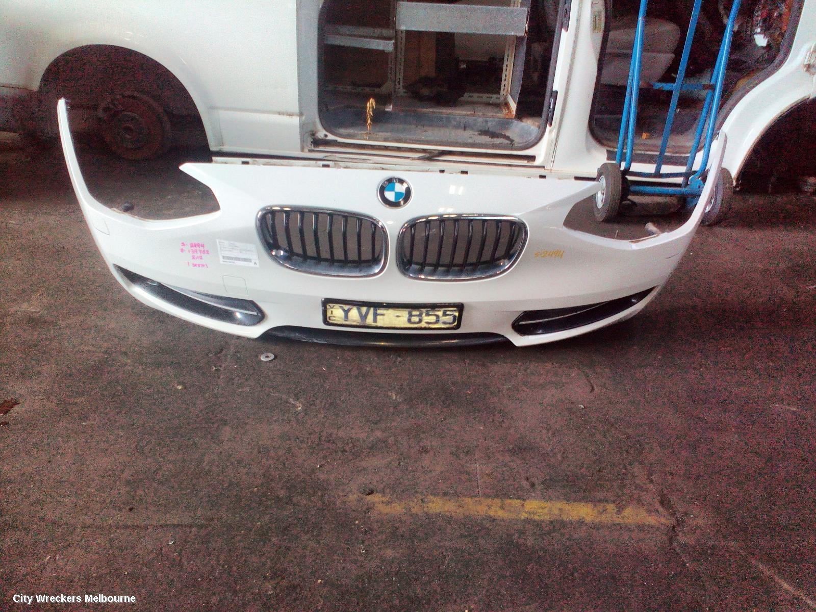 BMW 1 SERIES FRONT BUMPER, F20, HATCH, SPORT/URBAN LINE, NON PARK SENSOR, W/ H/LAMP WASHER TYPE, 06/2011 - 02/2015 - Image 1